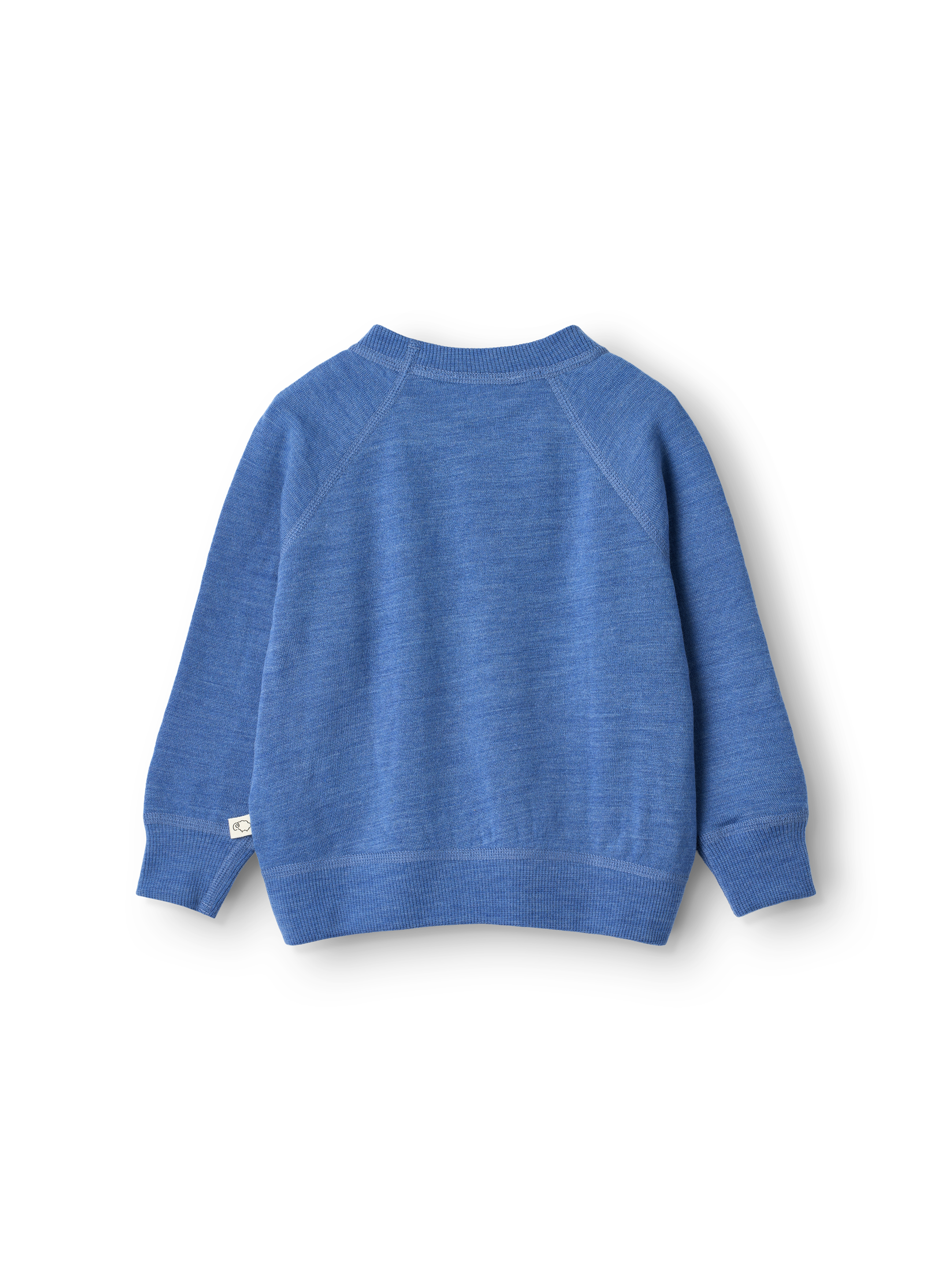 Trui van merinowollen terry voor baby's