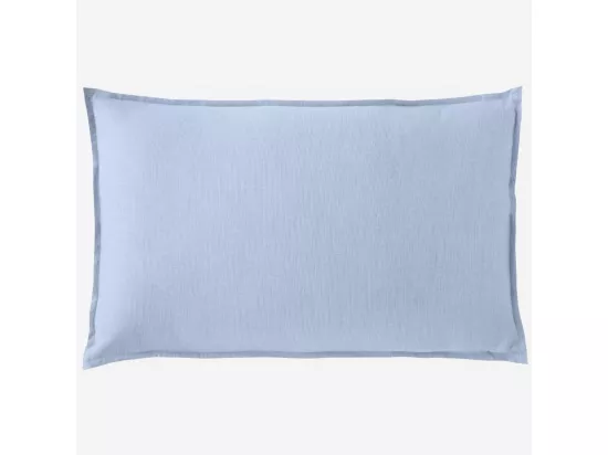 HABITAT - Taie d'oreiller en coton - 50 x 80 cm - Bleu clair (Lot de 2) - Skye
