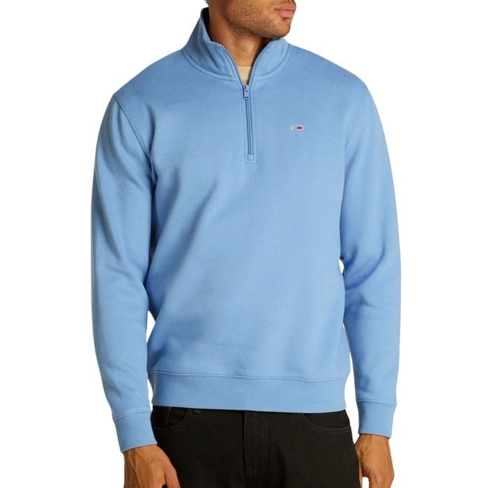 Tommy Hilfiger Regular Fleece 1/4 Zip Sweater Heren