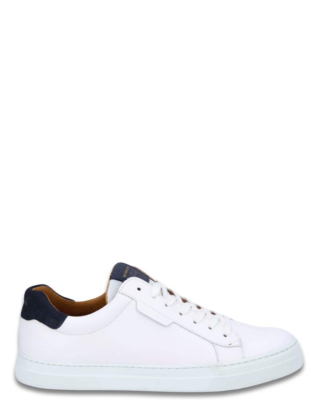 schmoove Baskets de ville Homme Spark Clay M Blanc Cuir
