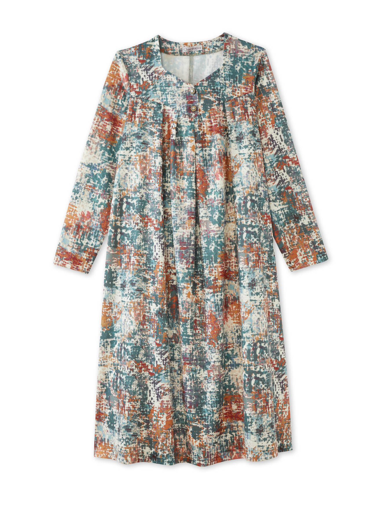 Robe housse encolure V fantaisie