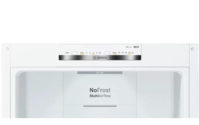BOSCH Kühl-/Gefrierkombination »KGN36 VWED« 186 cm hoch 60 cm breit