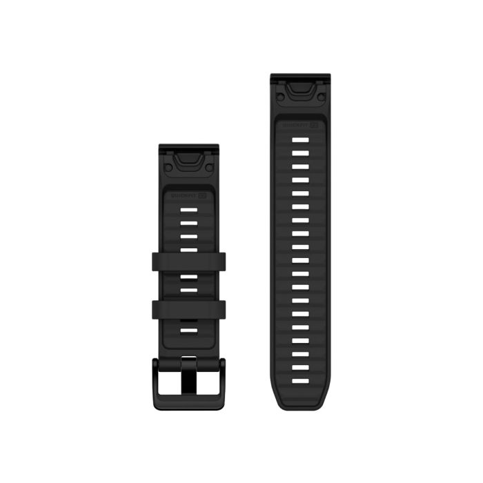 Garmin Unisex Diverse QuickFit® 22 Strap (Silicone) Sort