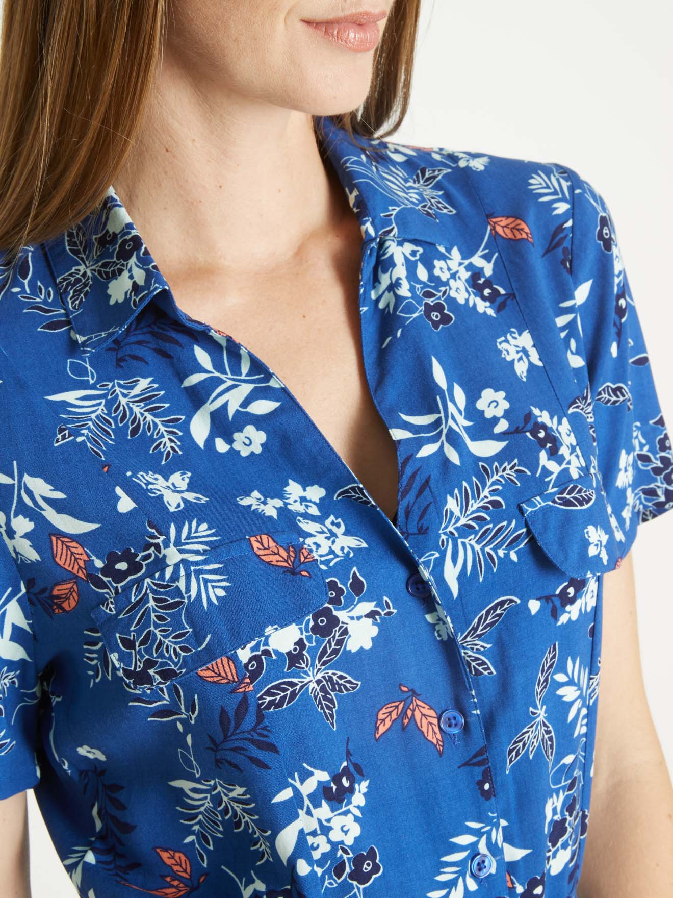 Robe chemisier toute boutonnée