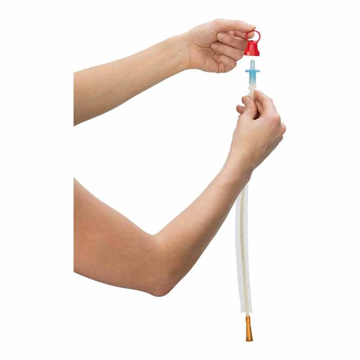 Vapro Einmalkatheter Nelaton Ch 16 40 cm, 30 St