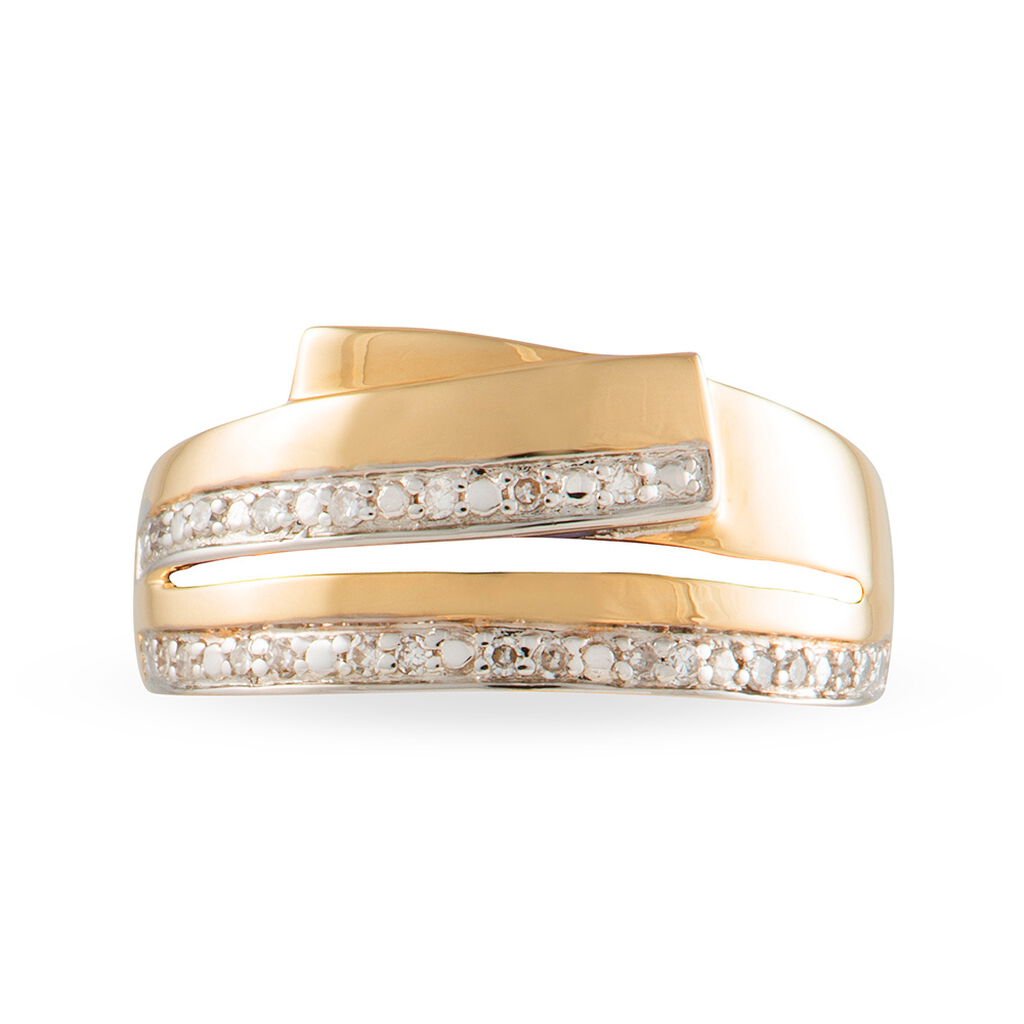 Bague Mesmin Or Jaune Diamant