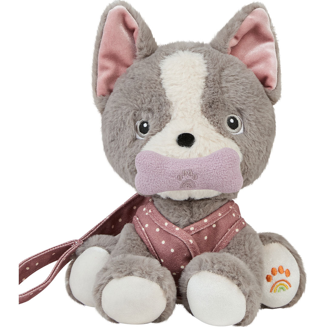 Olli ella knuffelhond dinkum dog gizmo - grey