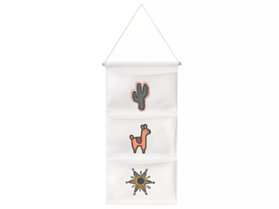 Rangement mural enfant en coton