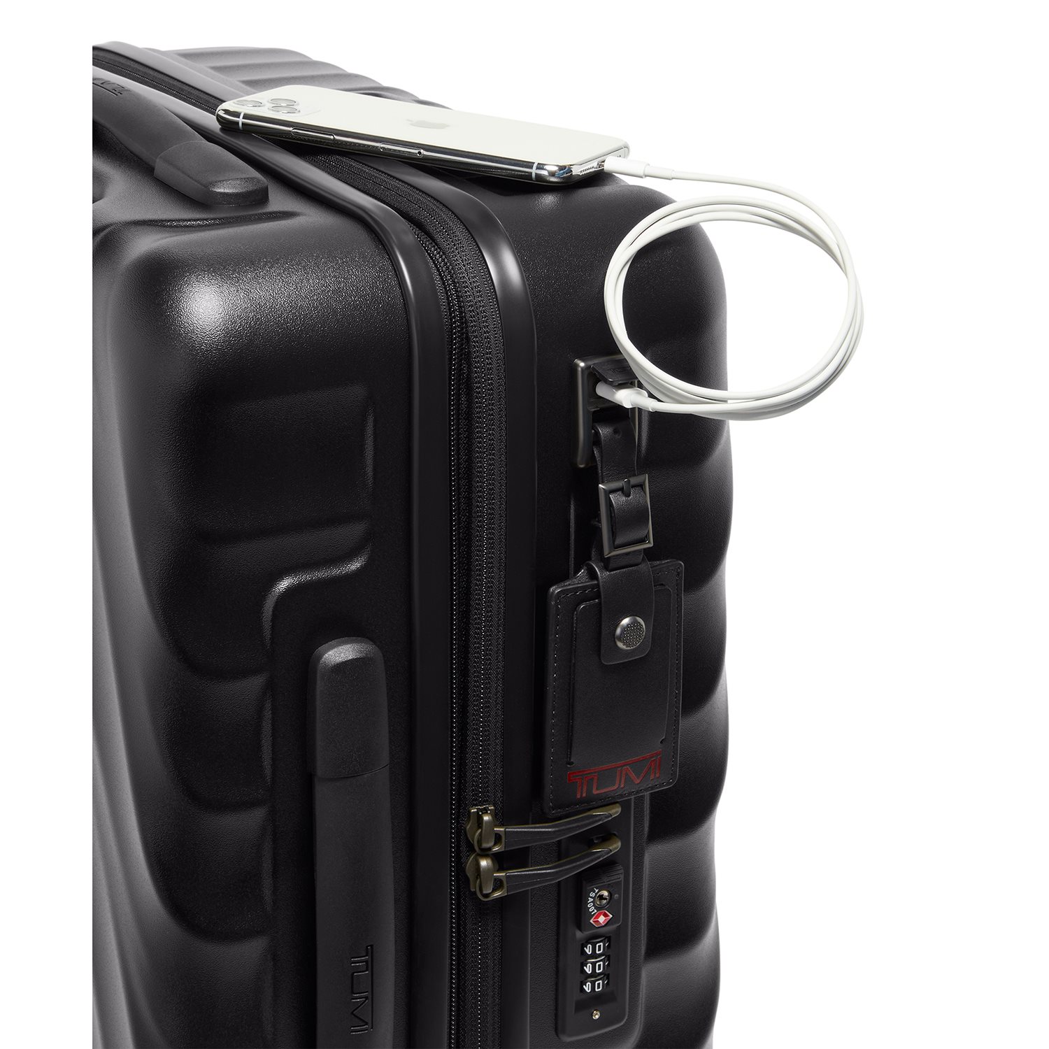 Tumi 19 Degree Cont EXP 4 Whl C/O black texture