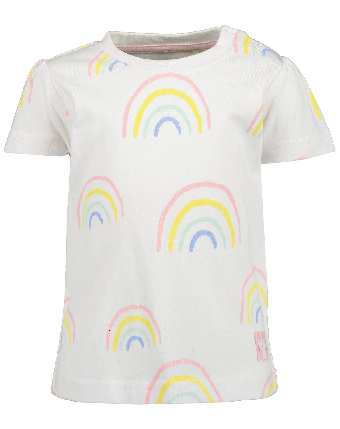 T-Shirt RAINBOW PASTEL in weiß