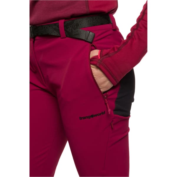 Pantalon alpinisme TRANGOWORLD W DUNAI DR RED BUD/CAVIAR
