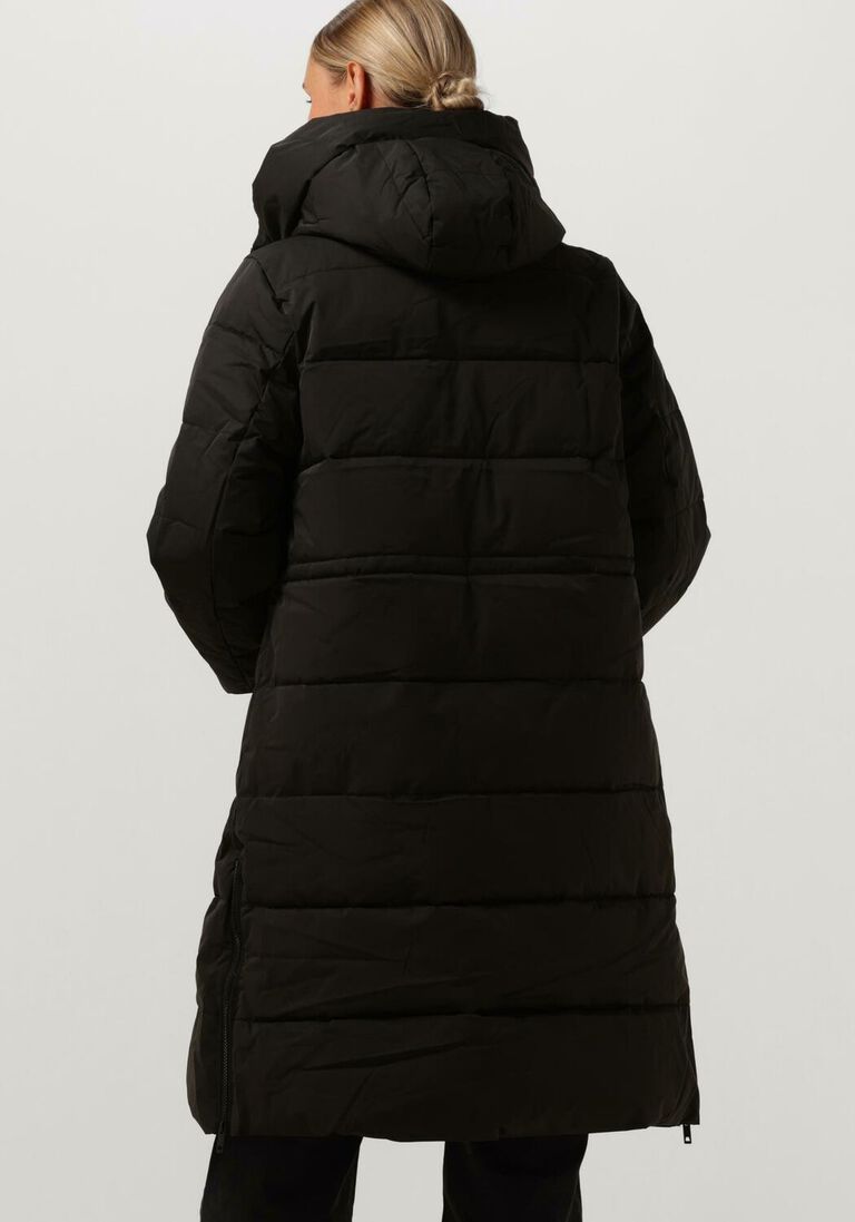 MSCH COPENHAGEN zwarte msch copenhagen gewatteerde jas mschpavinaria zip jacket