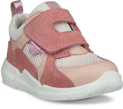 Ecco Biom 2.2 Infant Sneakers, Rose Dust/Old Rose/White