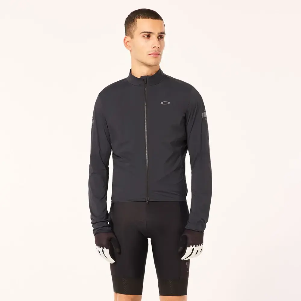 Oakley Off Grid Packable Gravel Fietsjack Zwart Heren