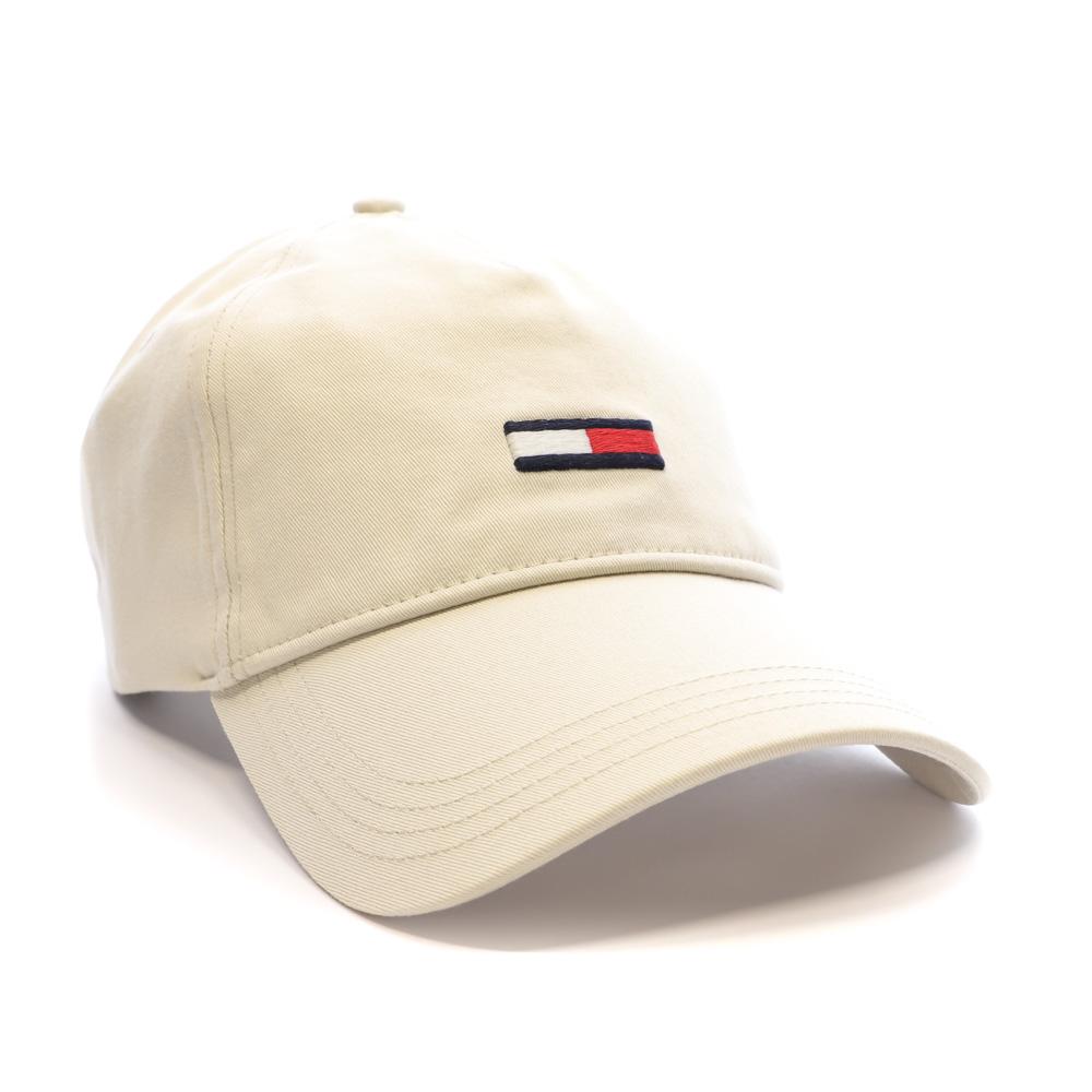 Tommy Hilfiger Casquette Beige Homme Tommy Hilfiger Elongated