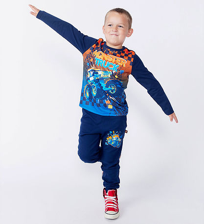 LEGO? City Bluse - LWTano - Dark Blue m. Print