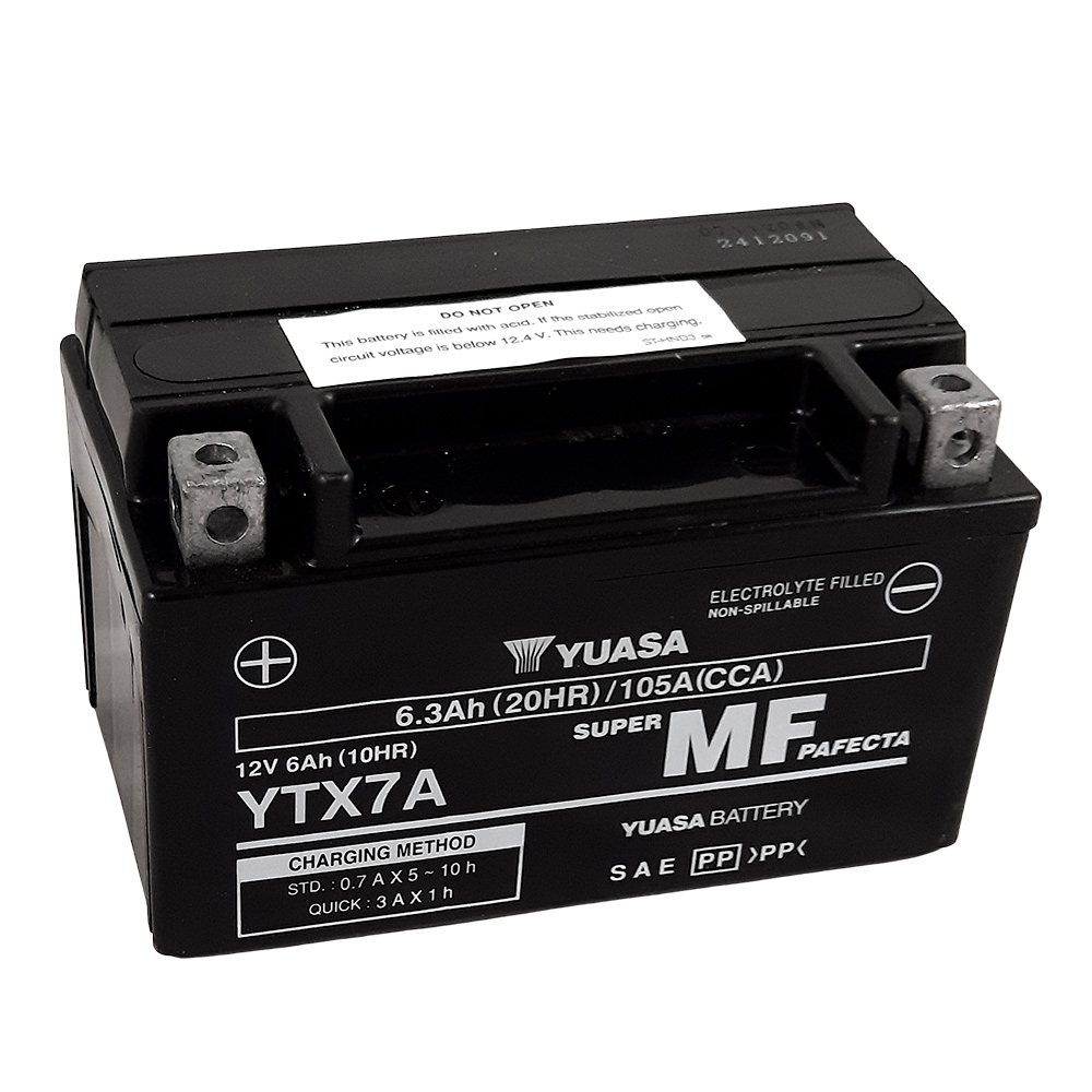 Yuasa - Batterie YTX7A-BS SLA AGM