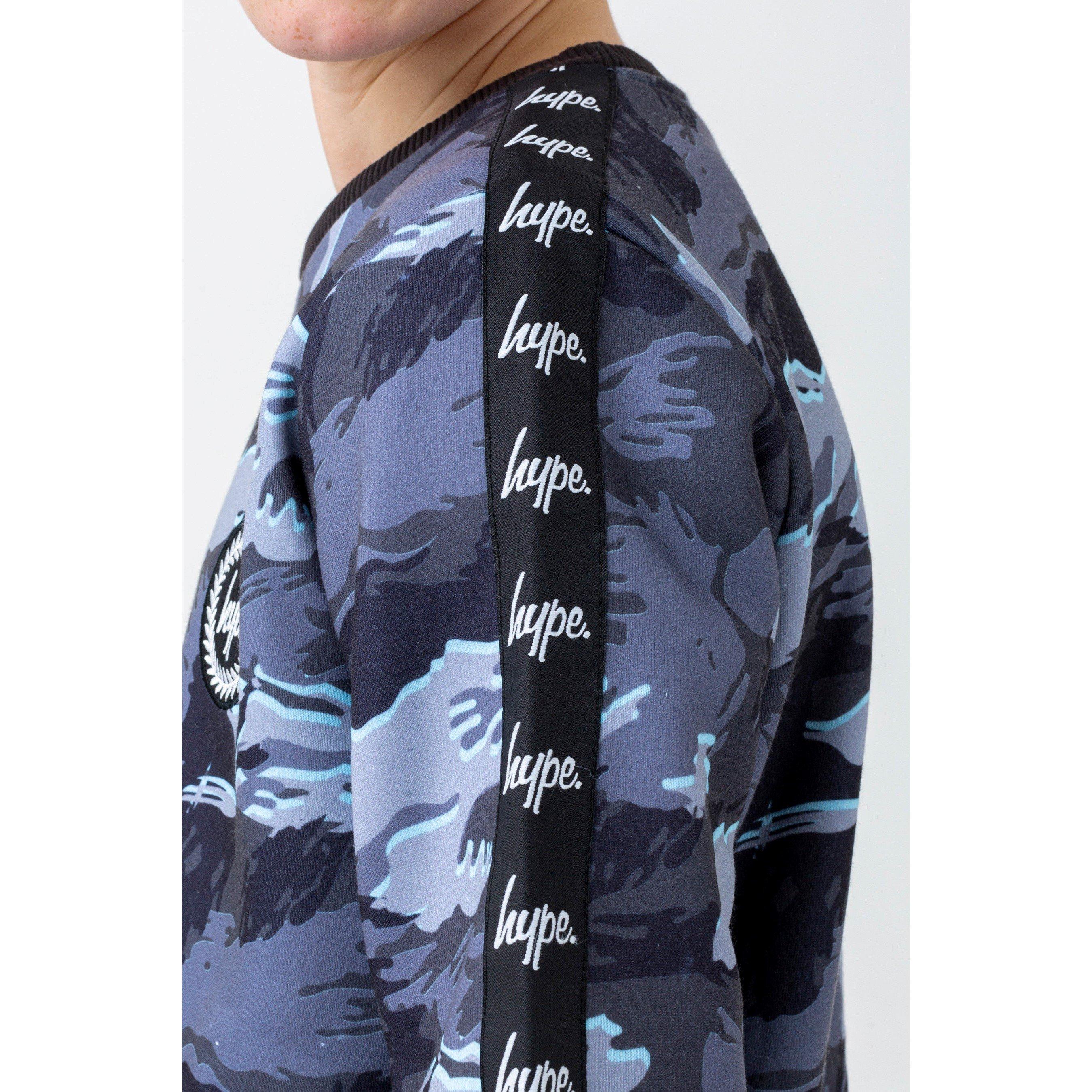 Hype Camo Crew Neck Jn99