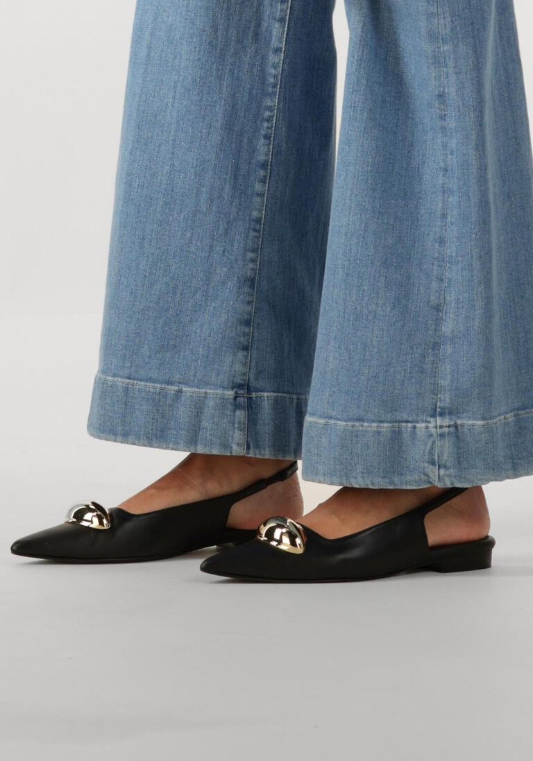 zwarte toral slingbacks carole