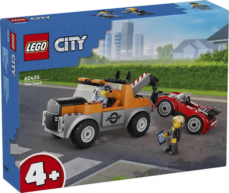 Lego Kranvogn og sportsvognsreparation