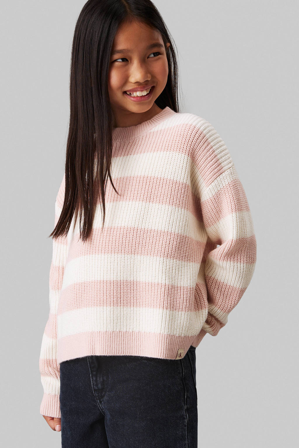 Calvin Klein gebreide trui roze