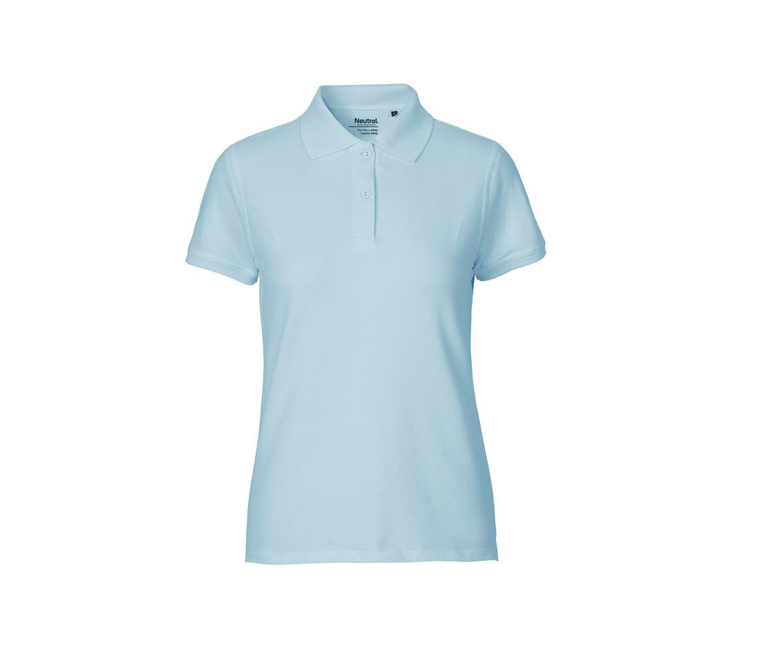 NEUTRAL O22980 - Polo Femme Matelassé en Coton Bio Confortable