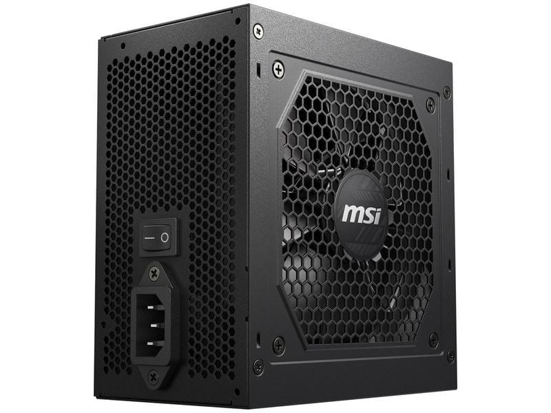 MSI Netzteil MAG A750GL PCIE5 750 W Vollmodulares Netzteil mit 750 W Leistung