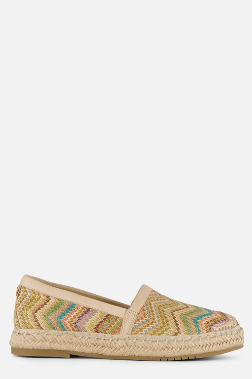 Tamaris Espadrilles beige Textiel