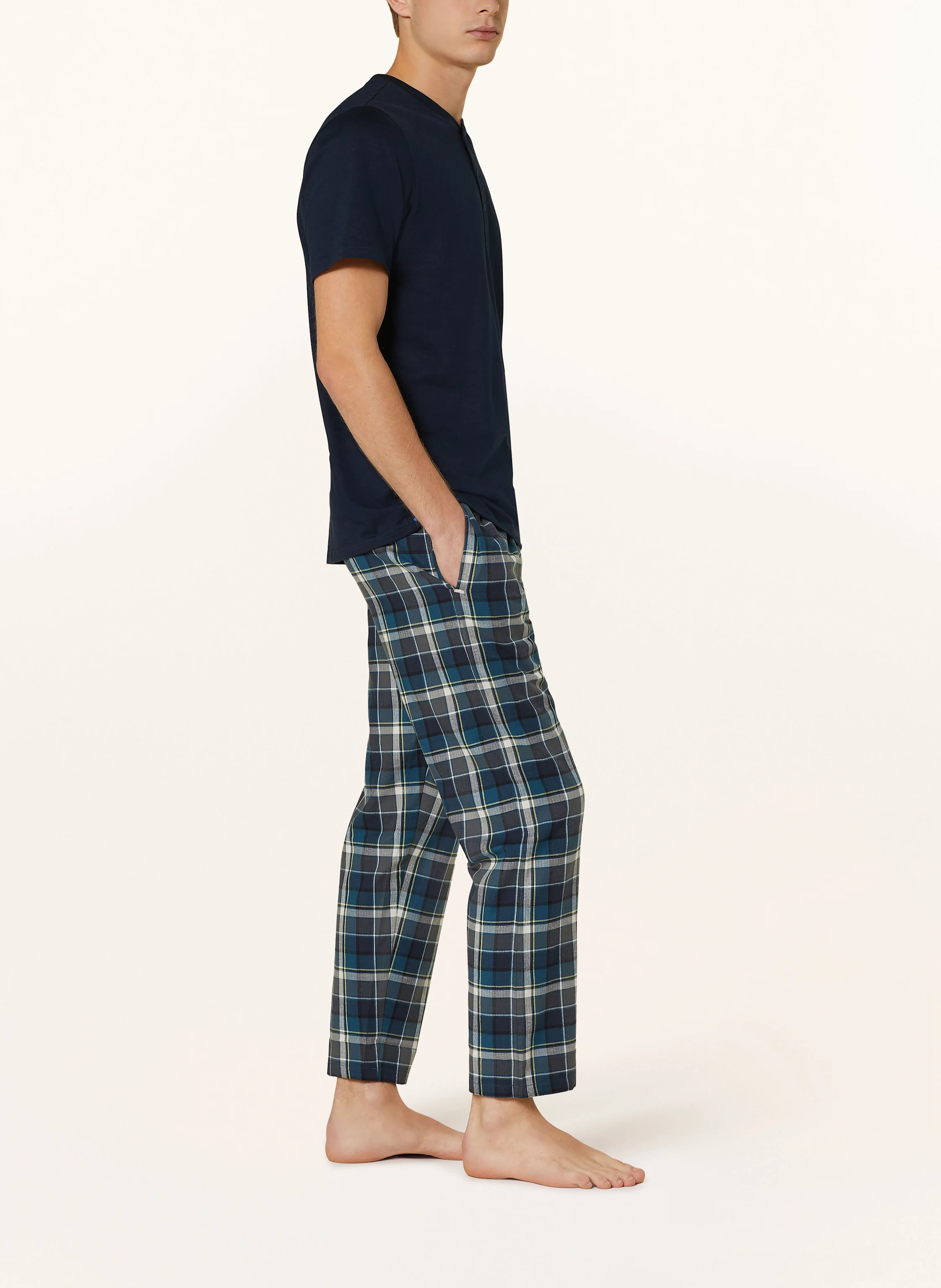 SCHIESSER Schlafhose MIX+RELAX aus Flanell