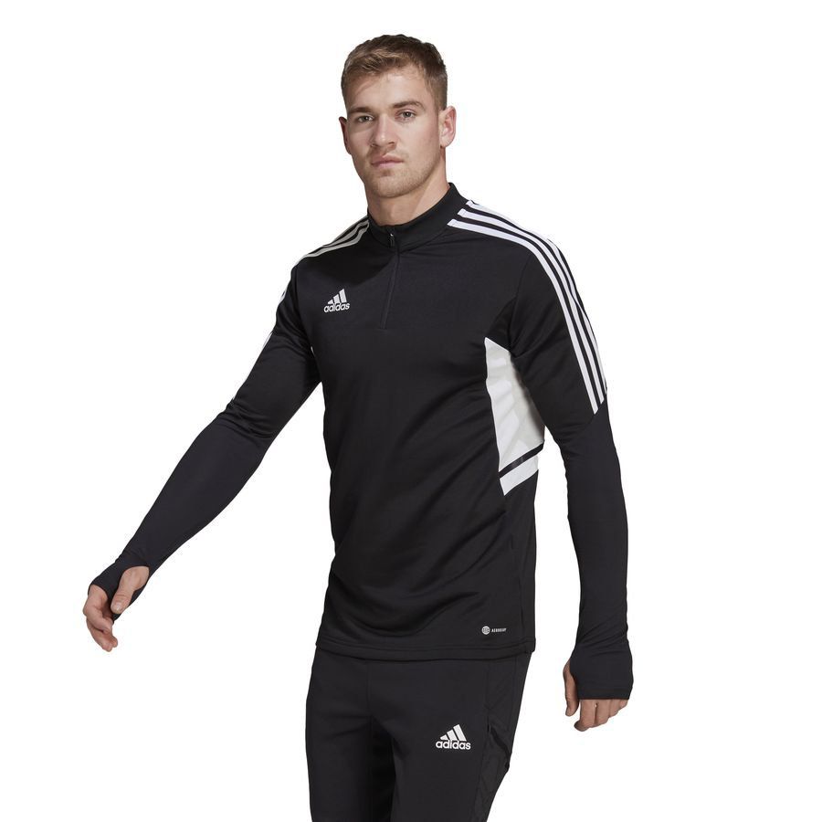 adidas Maillot d'Entraînement Condivo 22 - Noir/Blanc