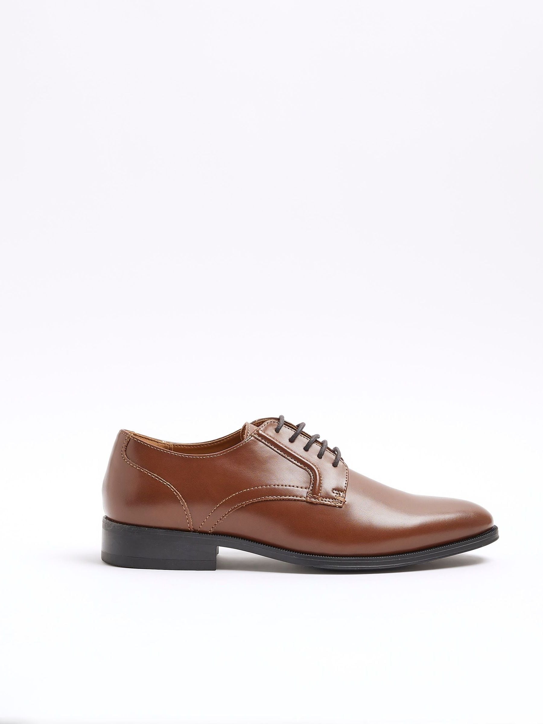 Bruin - River Island Formele Derby Schoenen