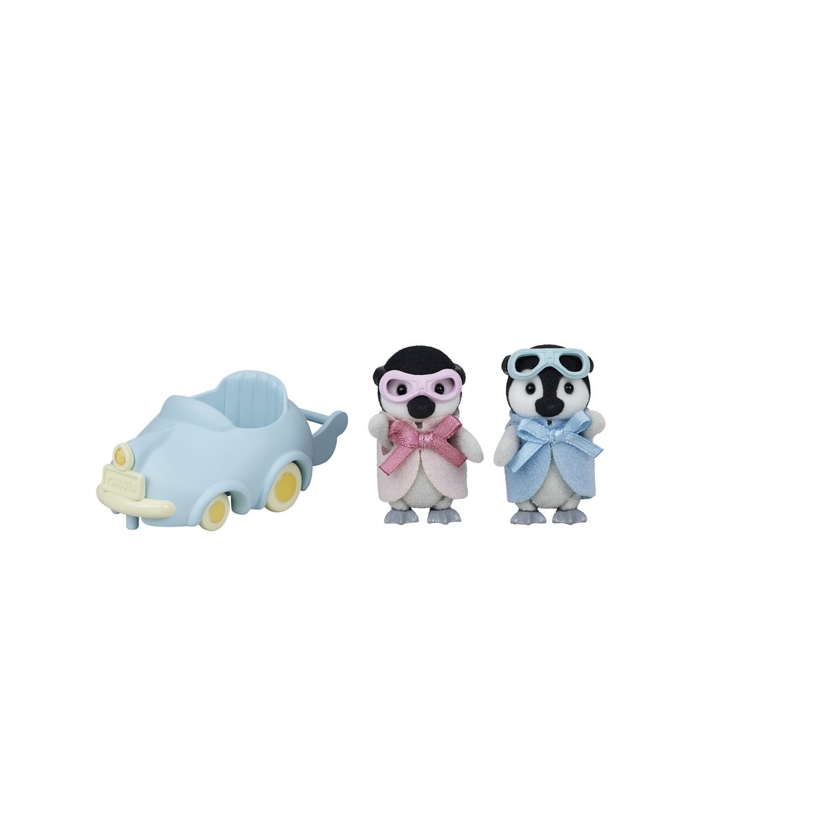 Les jumeaux pingouin et leur voiture - Sylvanian Families 5695