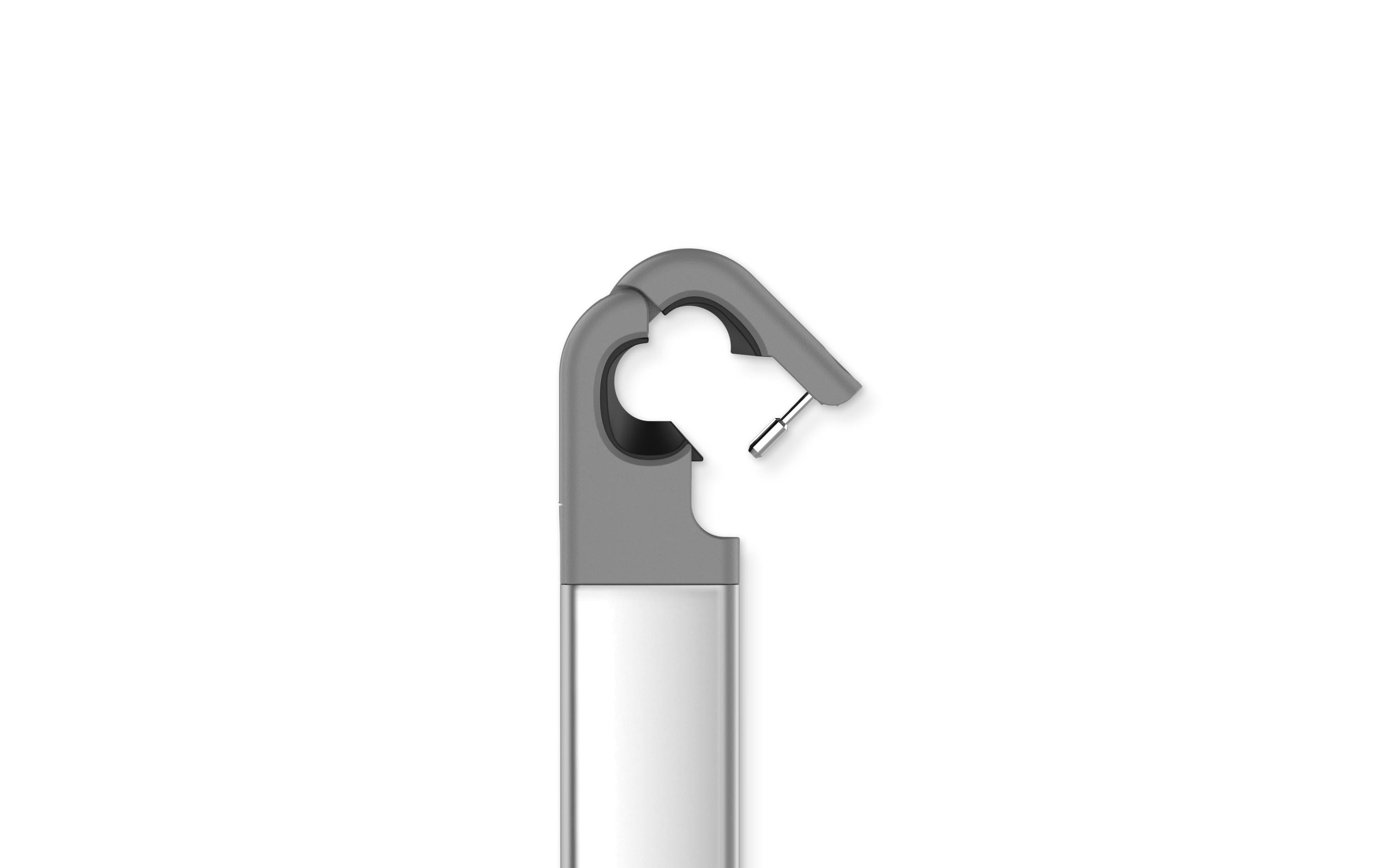 Duschmittelhalter Caddy Silber<br>Einstellbarer Duschcaddy