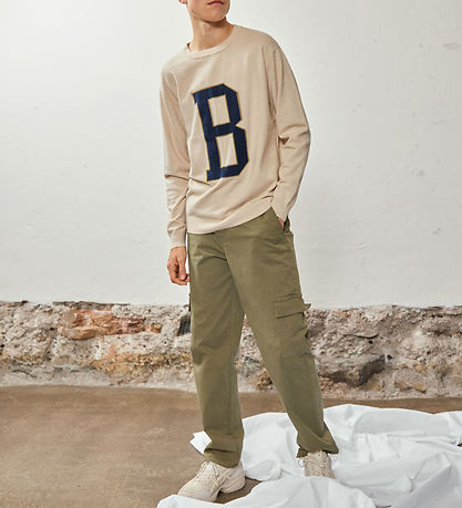 LMTD Bukser - NlnTalse Cargo - Deep Lichen Green