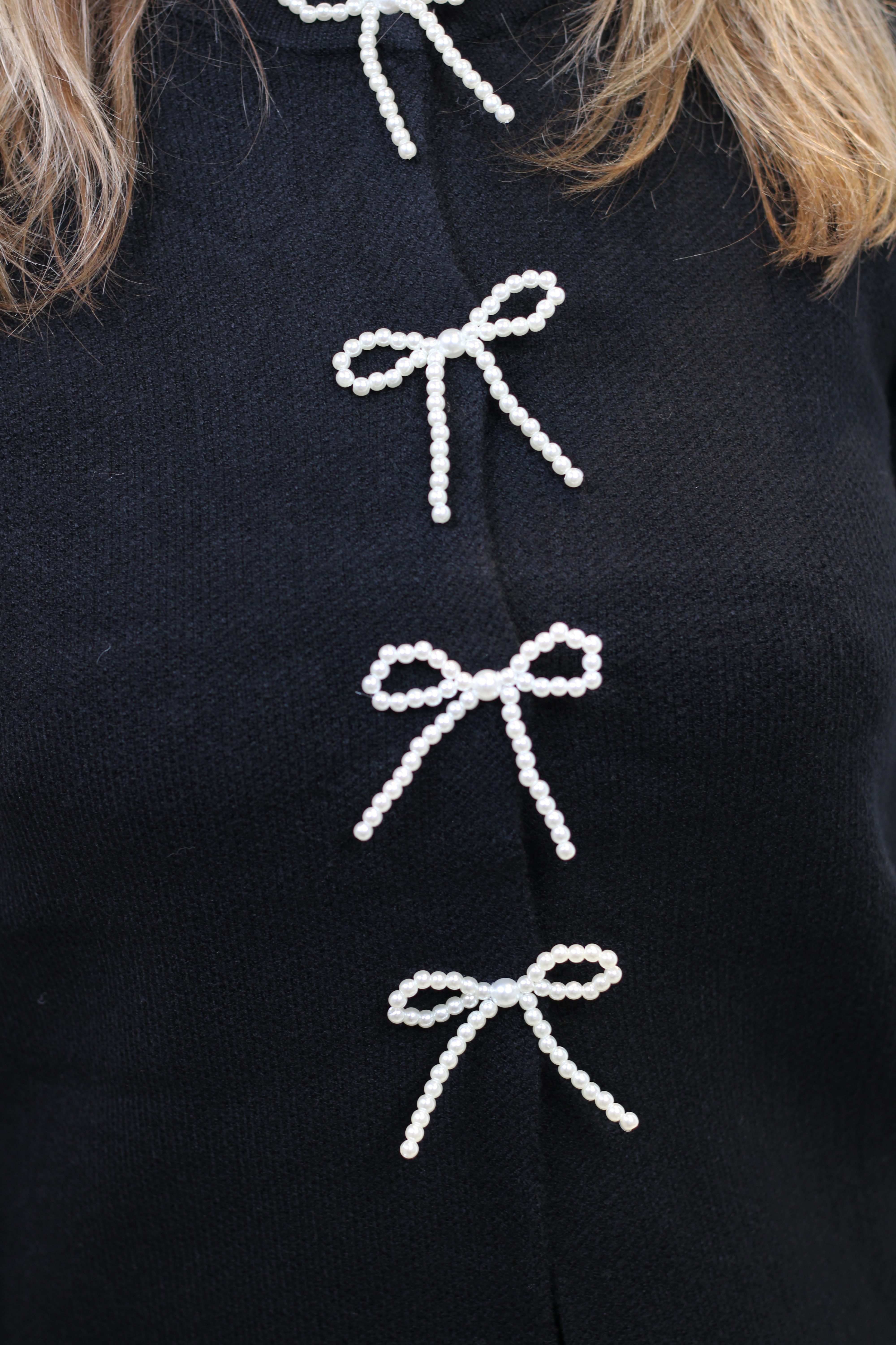Culture - Holiday Knitted Cardigan - Black