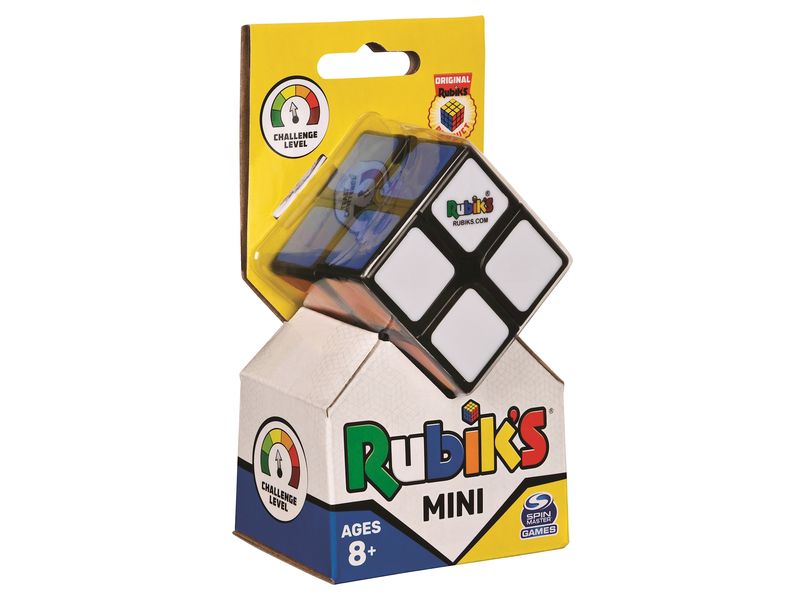 Spinmaster Knobelspiel Rubik's Mini 2 x 2 Kleiner Zauberwürfel