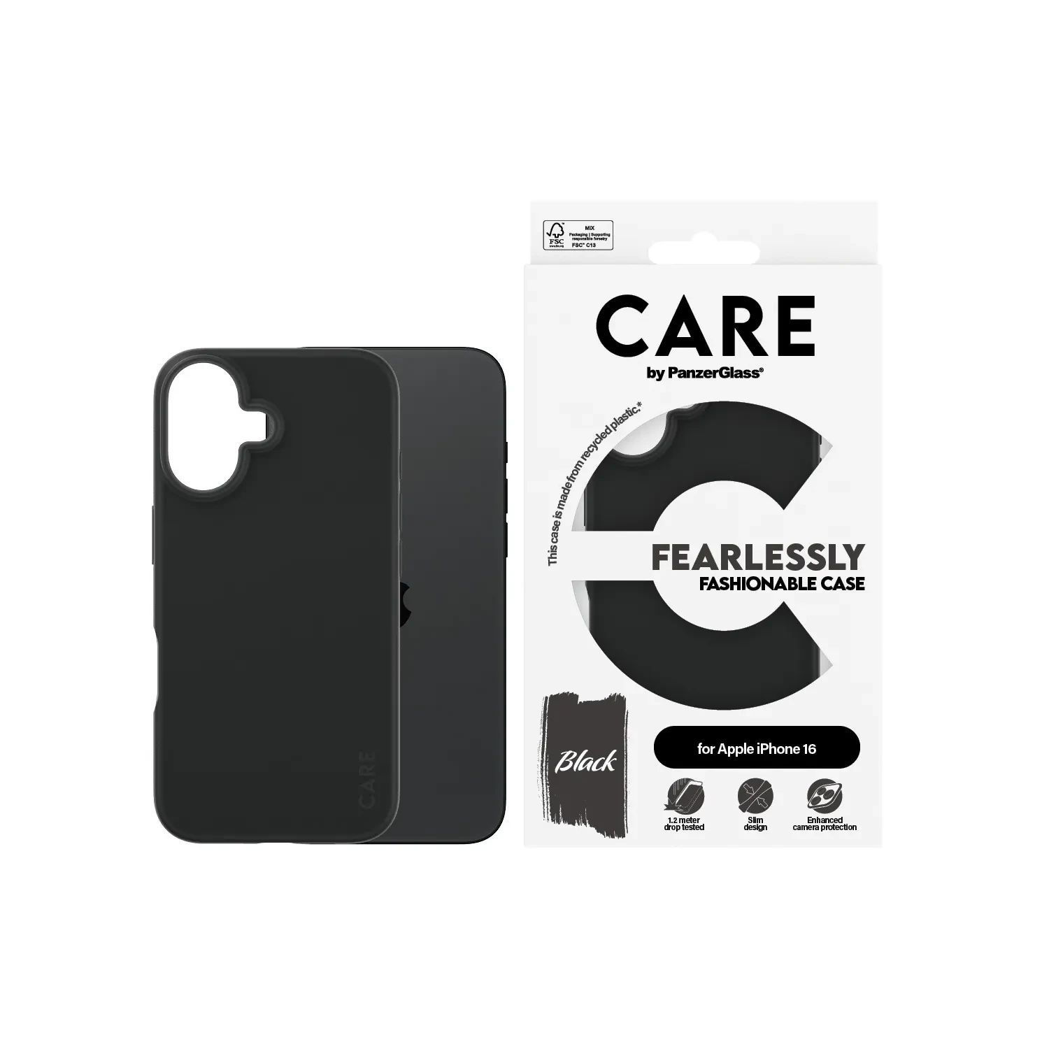 PanzerGlass CARE iPhone 16 1393-1