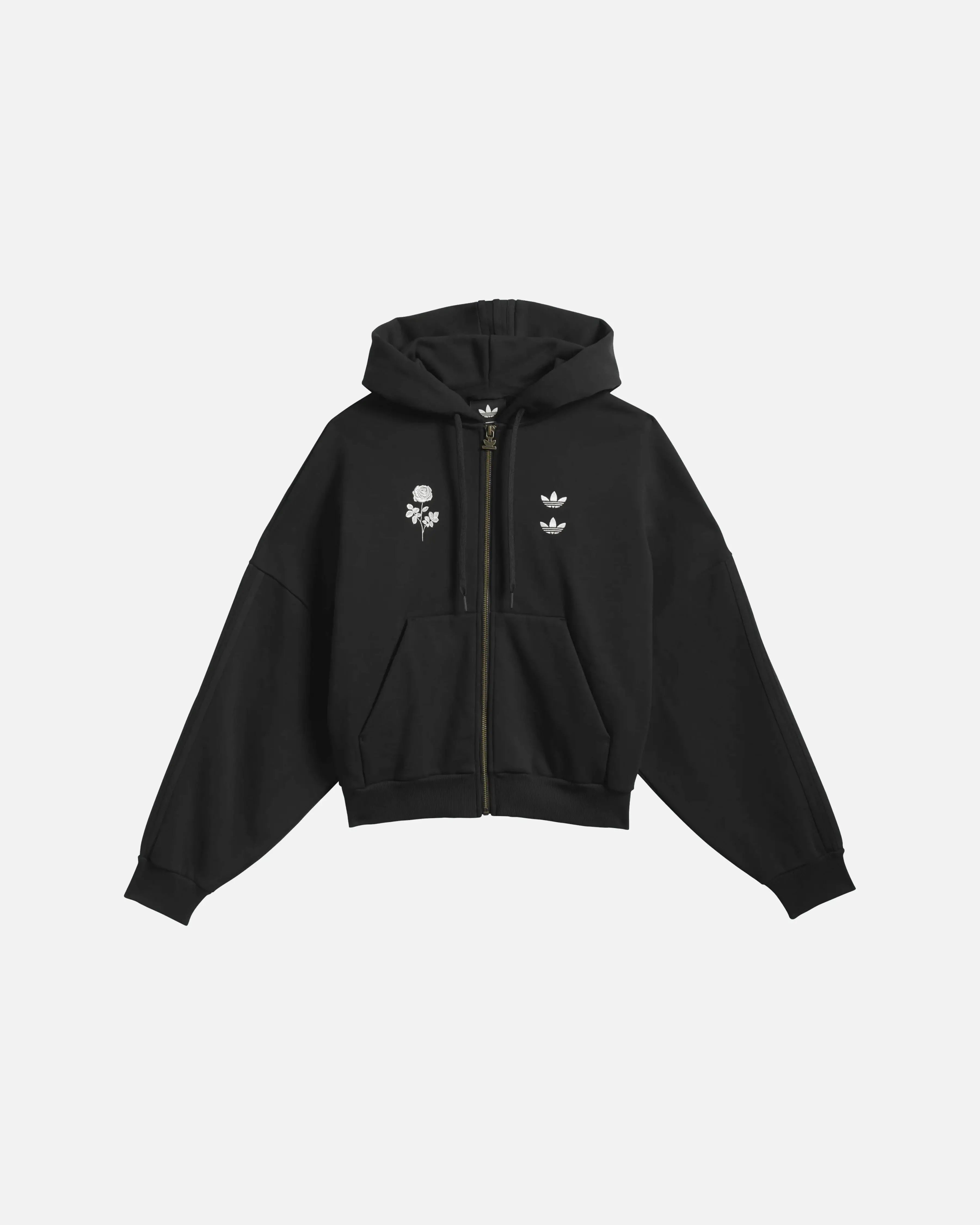 adidas Willy Chavarria Heavyweight Zip Hoodie (Black)