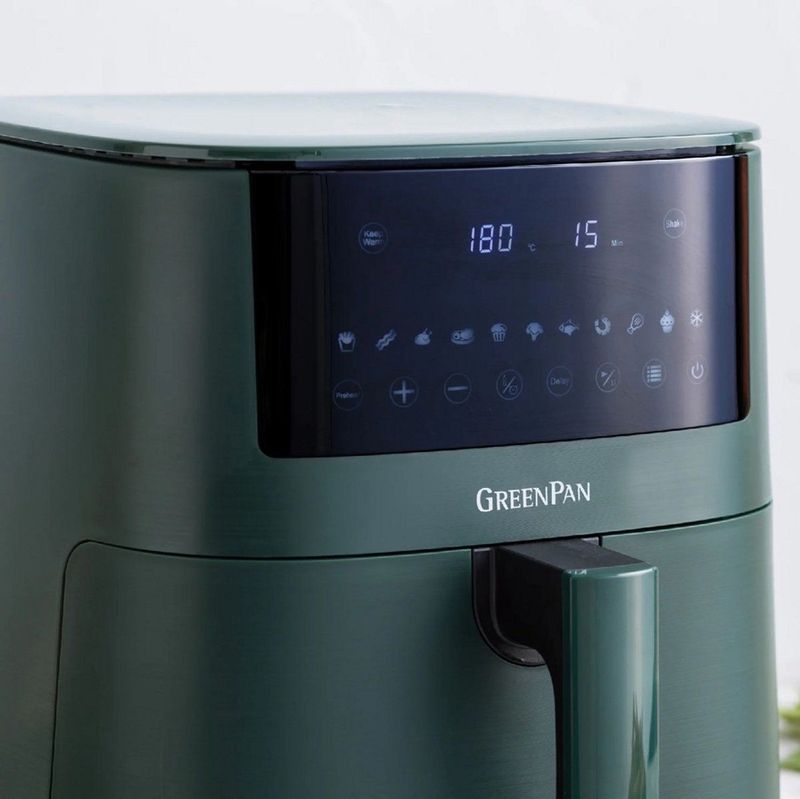 Greenpan - Bistro XXL Airfryer - Pine Green - 7,2 Liter