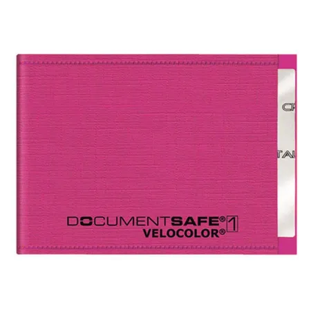 Veloflex Document Safe®1 VELOCOLOR®-Schutzhülle für 1 Karte pink