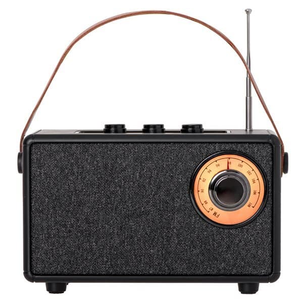 FM-radio med bluetooth og TWS-funktion