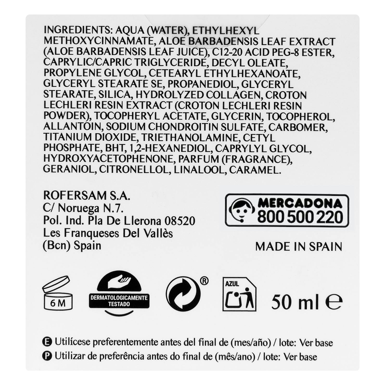 Crème visage régénérante Dragon's Blood Anti Ox Deliplus SPF 12