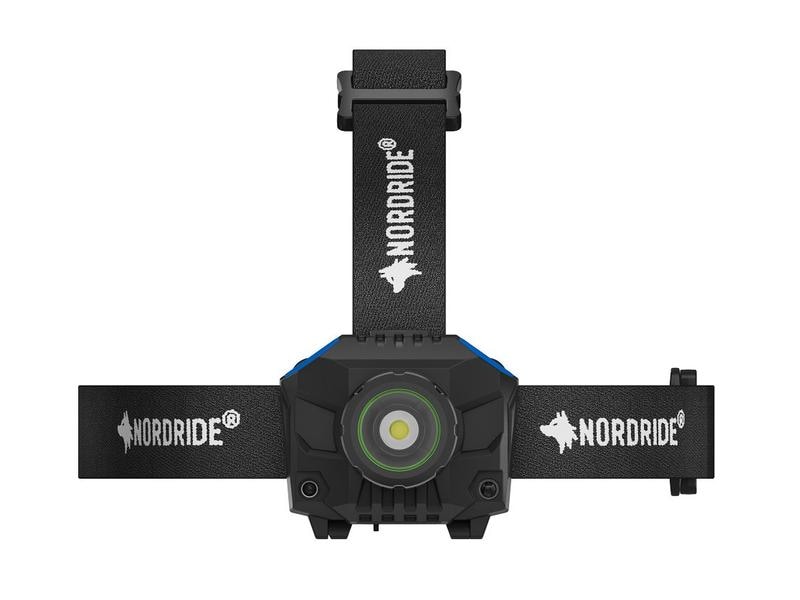 Nordride Stirnlampe LED Active X1 R, 700 Lumen, IP65, Schwa Wiederaufladbare leistungsstarke Stirnlampe