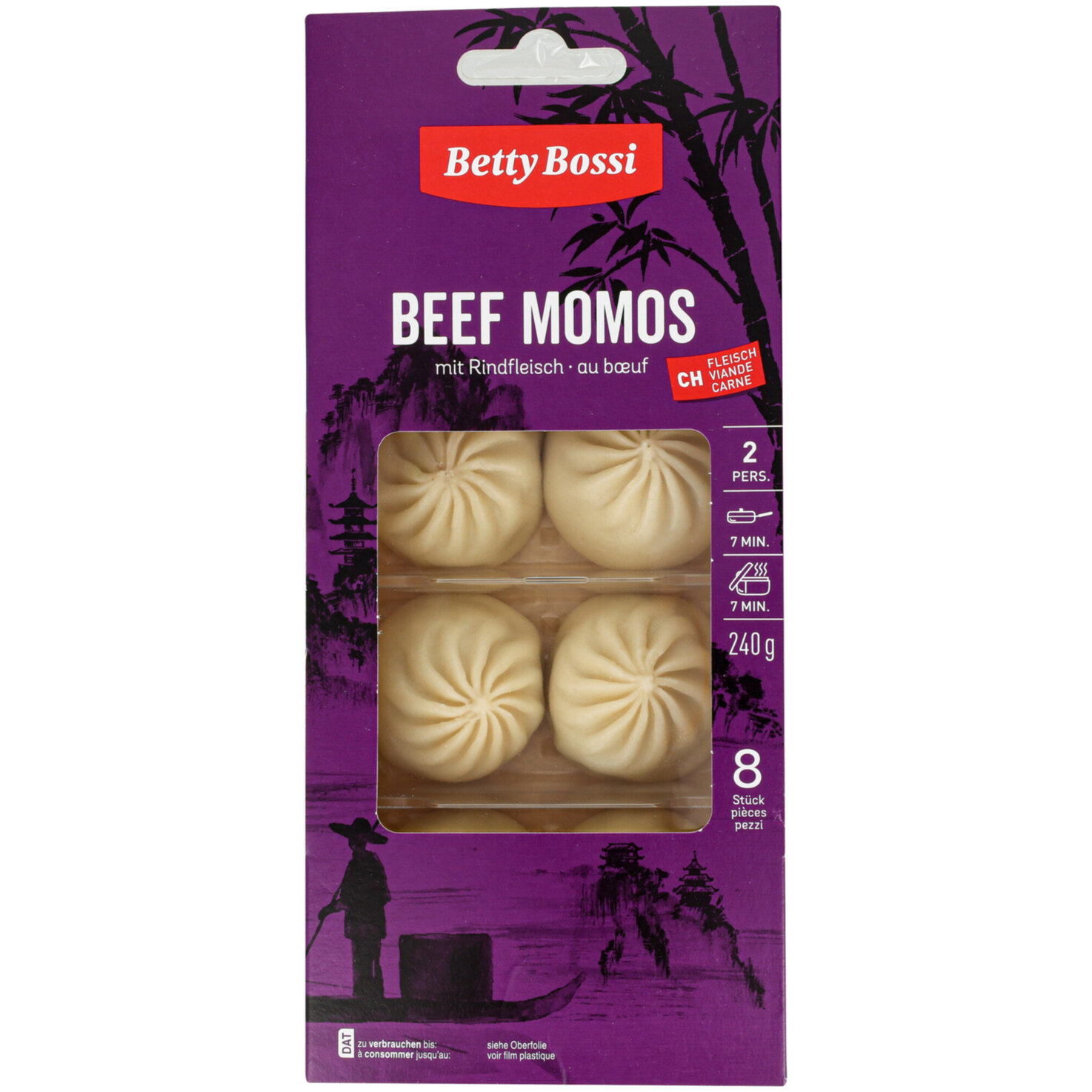 Betty Bossi Beef Momos