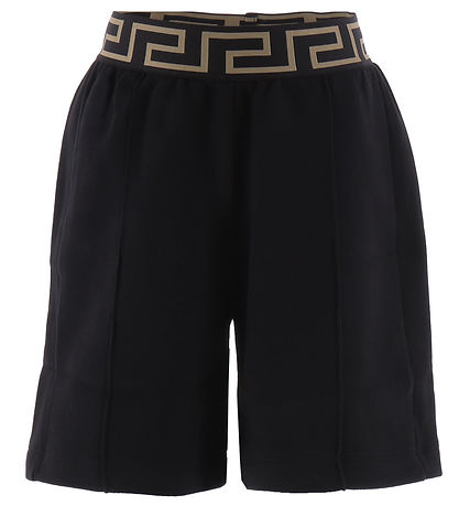 Versace Sweatshorts - Schwarz m. Gold