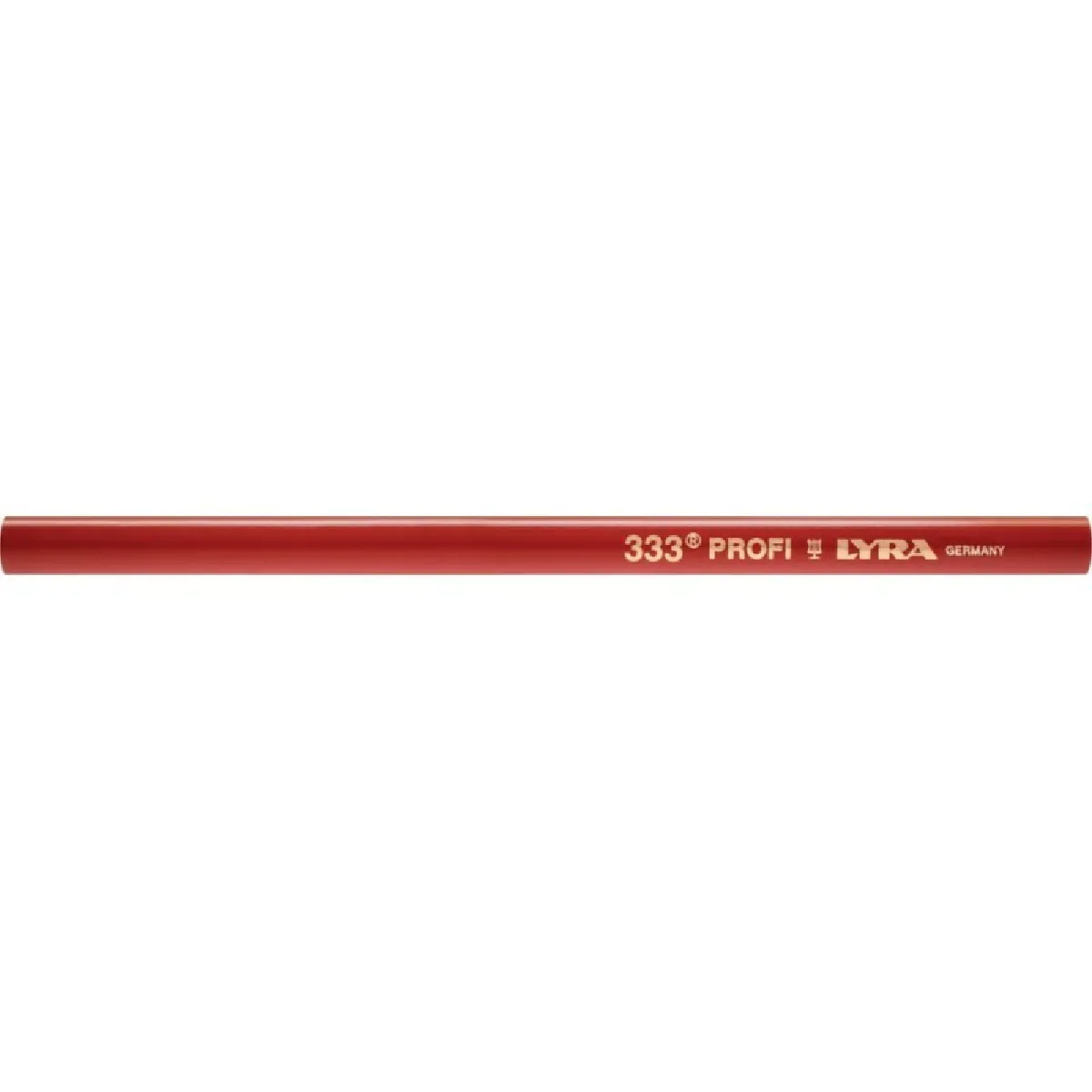Lyra Crayon Charpentier Oval Rouge