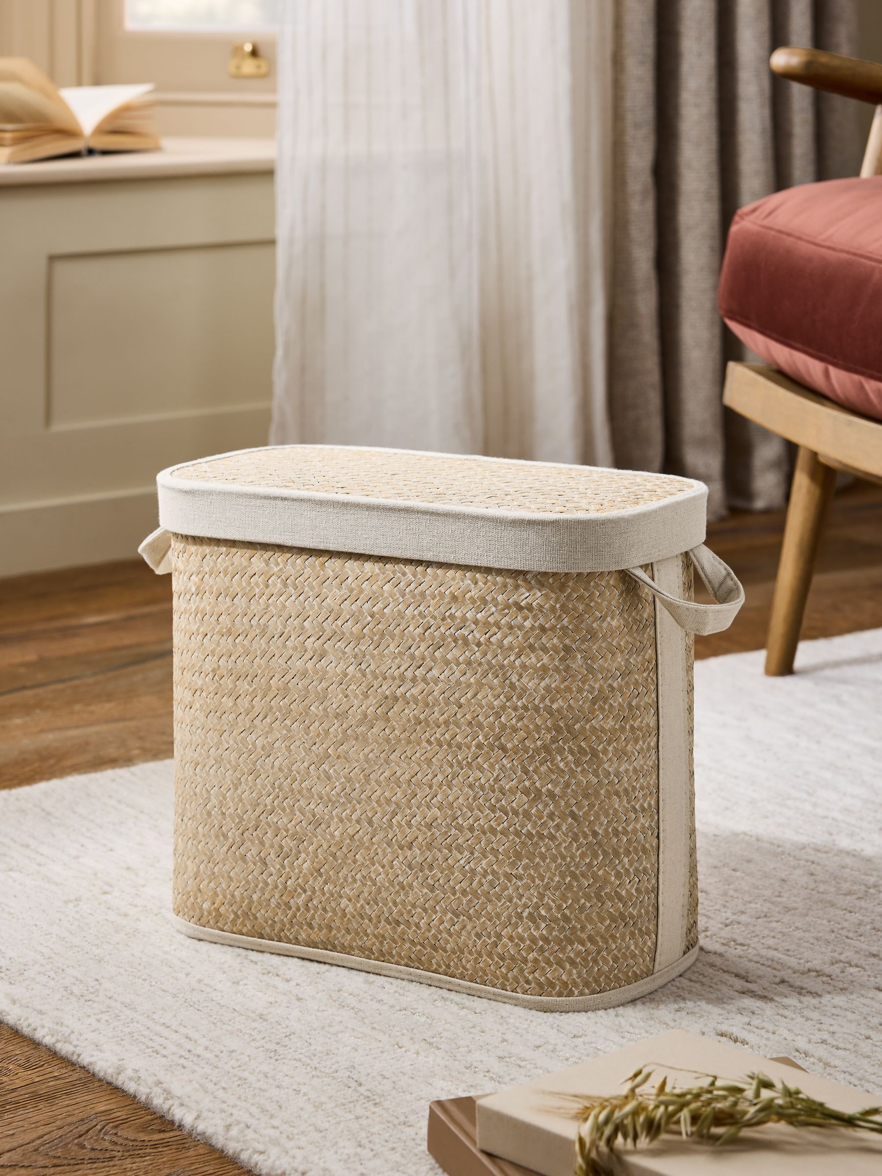 Herringbone Storage Basket