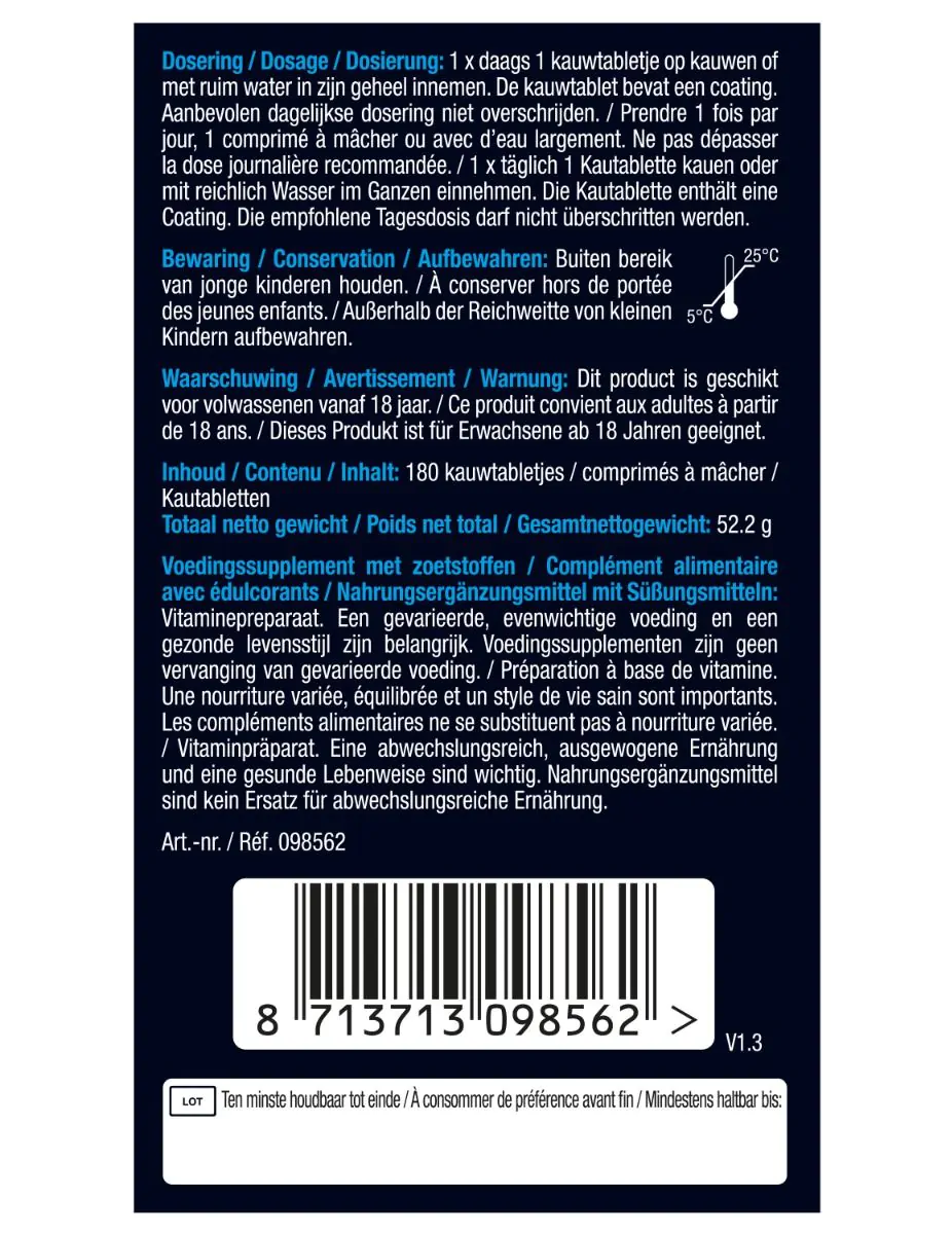 Vitamine B12 1000 mcg