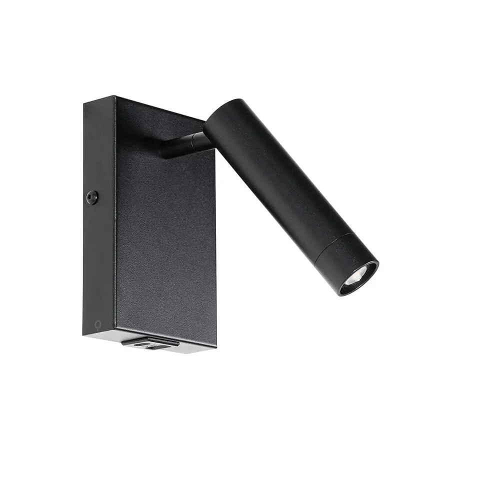 Qazqa professional wandlampen croft zwart g9
