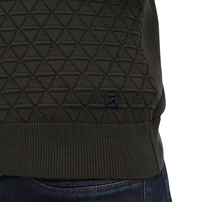 Gabbiano Knitwear Halfzip Sweater Heren